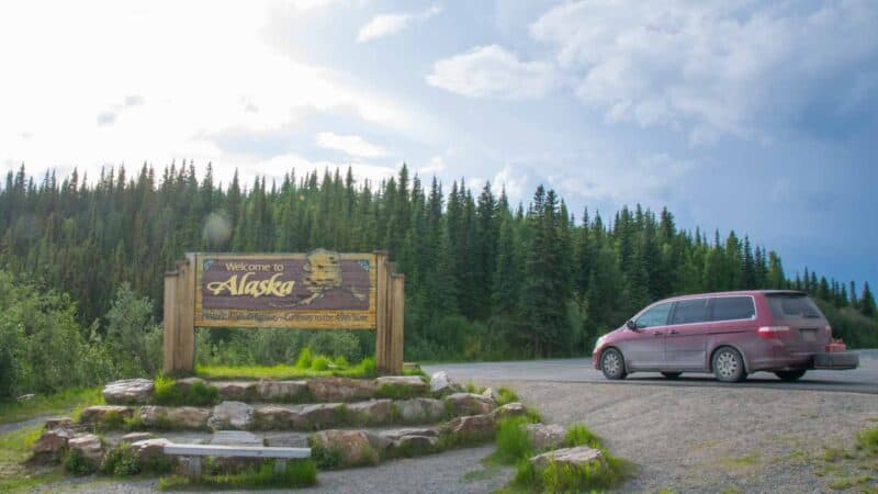 Alaska Highway Mileage Chart