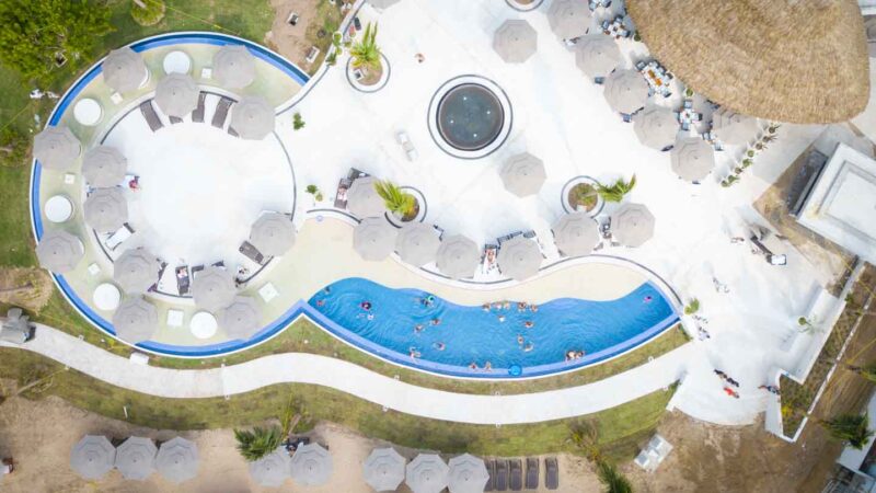 Marival Residences Luxury Resort Beach Front Area