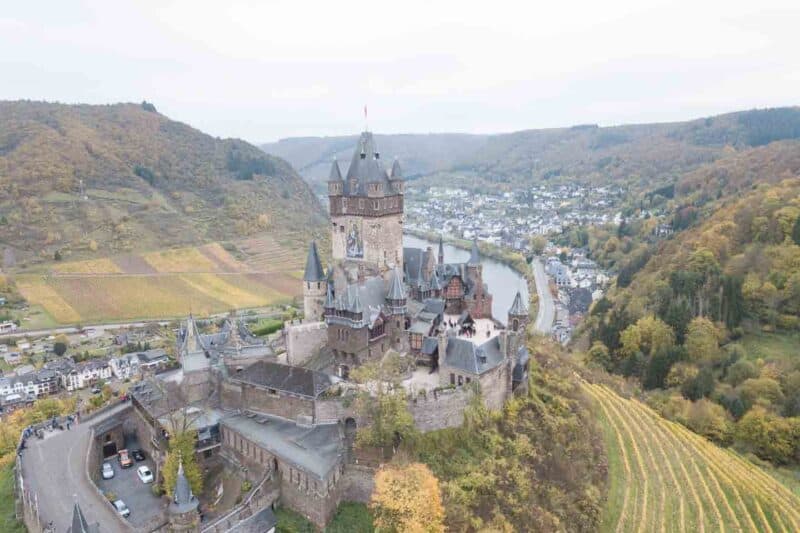 Neo-Gothic Spires of Cochem Castle