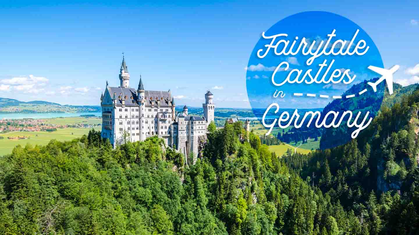 immagine in evidenza per i migliori castelli in Germania - Castello di Neuschwanstein a Fussen