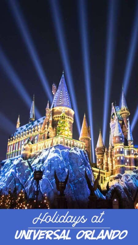 Pinterest Pin for Holidays at Universal Orlando