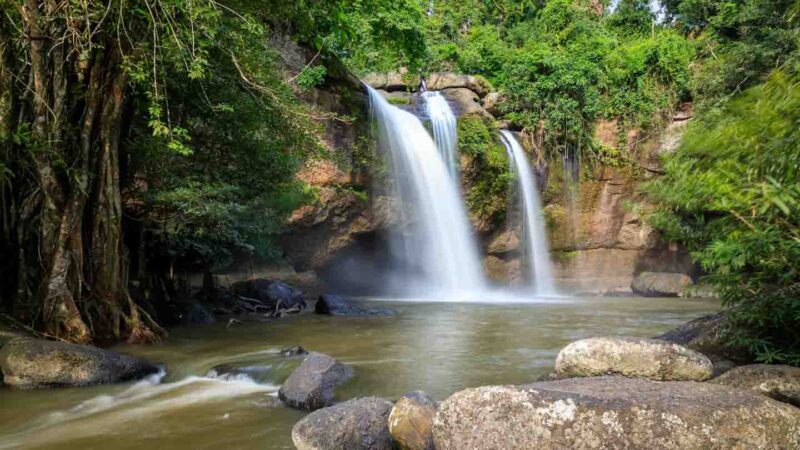 Khao Yai National Park Thailand waterfall