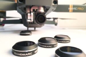 Sandmarc DJI Mavic Filters with drone