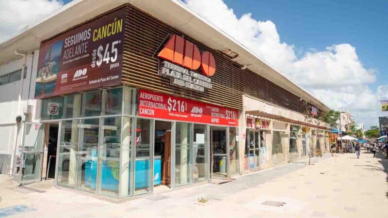 ADO bus station Playa del Carmen