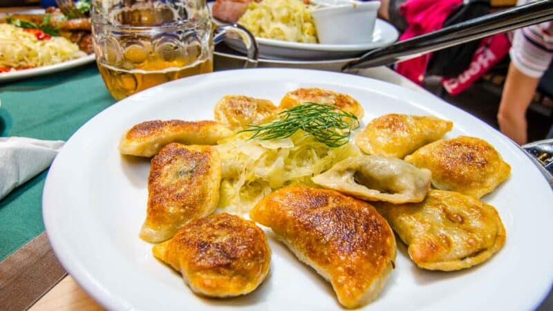 Pierogies in Krakow - Must try dishes in Krakow 