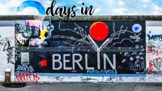 Berlin wall section - Featured image for t3 days in Berlin Germany