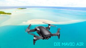 DJI Mavic air in the Cook Islands while Traveling