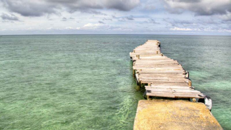 Colombian Caribbean Coast by San Bernardo islands