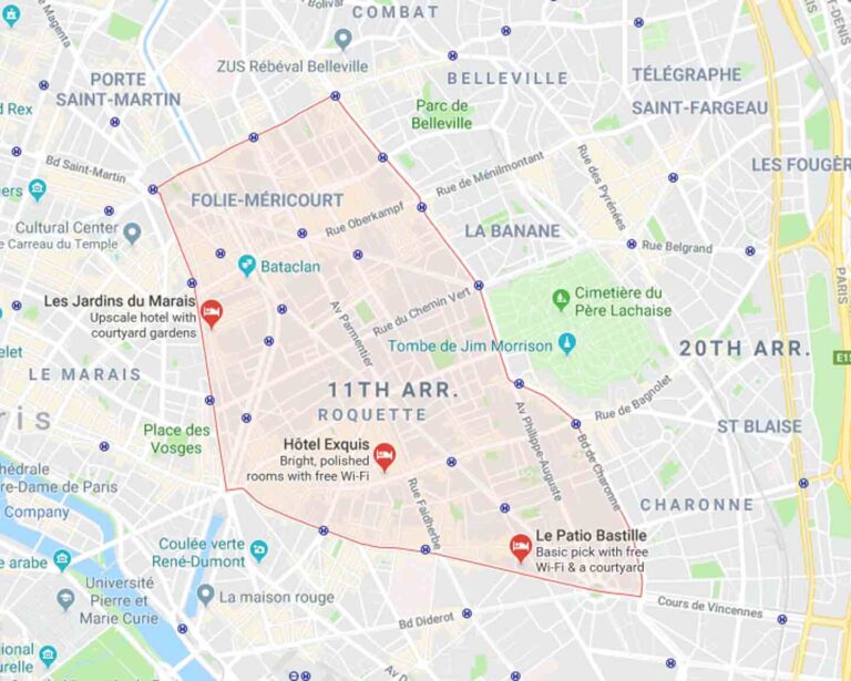 Where to stay in Paris 11th Arrondissement GETTING STAMPED