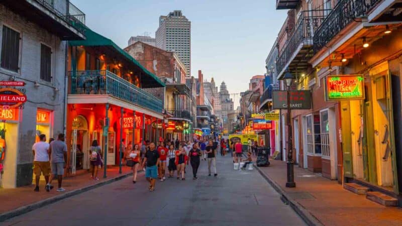 Bourbon Street New Orleans Weekend