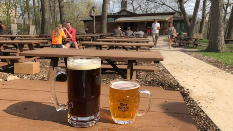 Hubbard Park Milwaukee Beer Garden