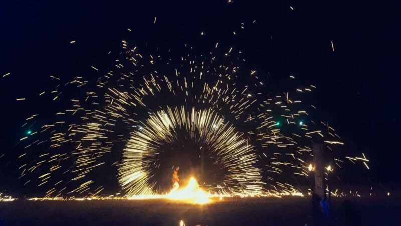 beach part in Koh Lanta with Fire Dancer - Top things to do in Koh Lanta