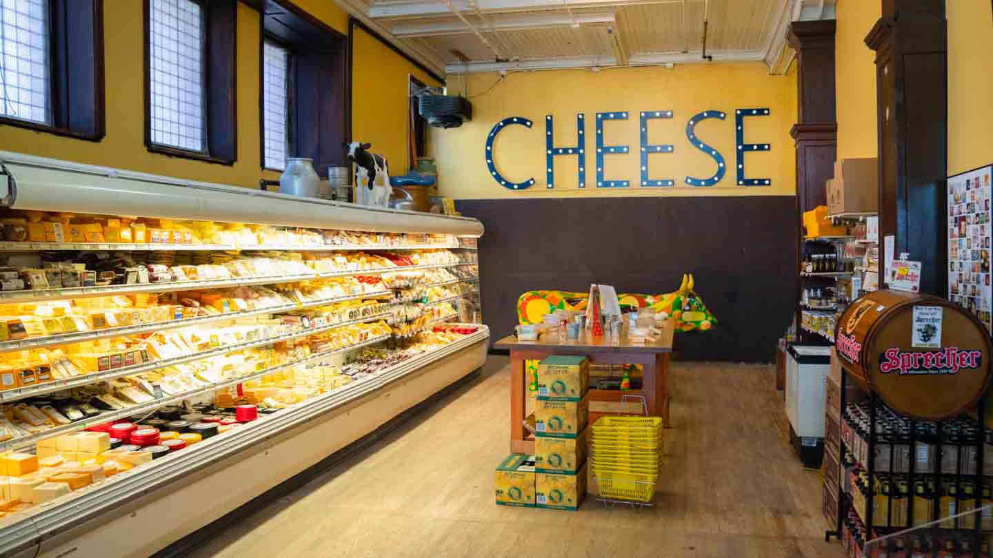 Wisconsin Cheese Mart Old World 3rd Street things to do in