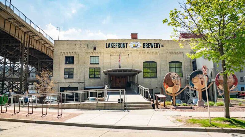 Lakefront Brewery in Milwaukee - home to the best brewery tours