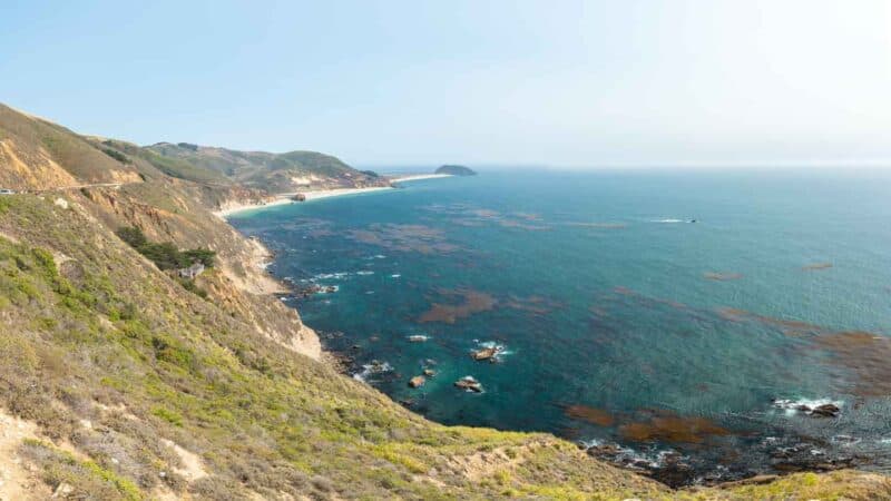 HWY 1 Coastline in Big Sur