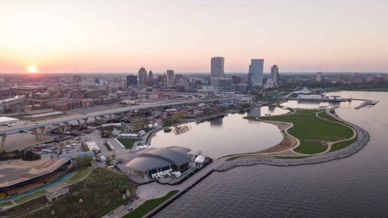 Weekend in Milwaukee City Skyline