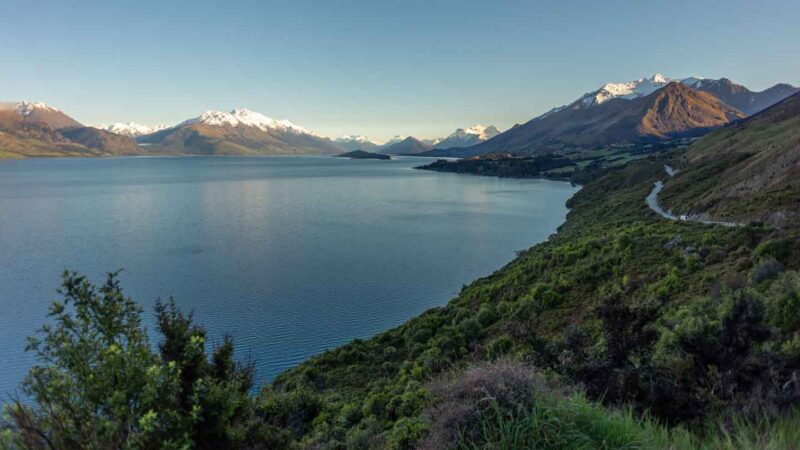 Glenorchy view of mountains