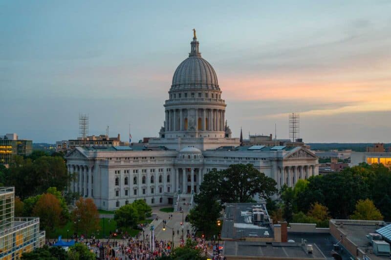 Wisconsin Capital building Madison