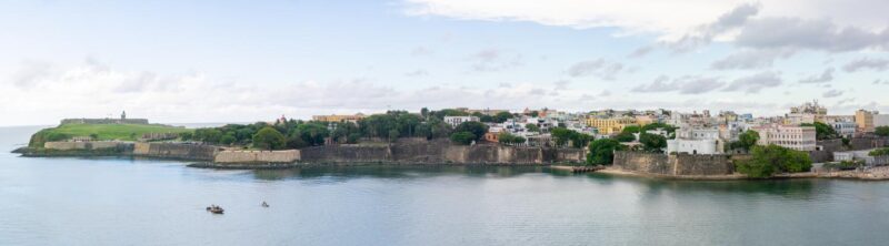A view of Old San Juan Puerto Rico 