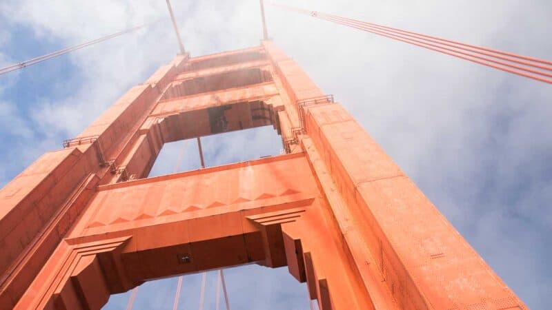 Walk across the Golden Gate Bridge View