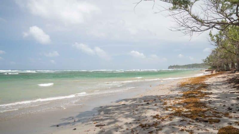 Caribbean Sea at Bath Beach in Barbados