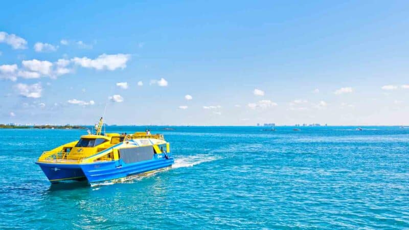 Cozumel Ferry Boat in Mexico