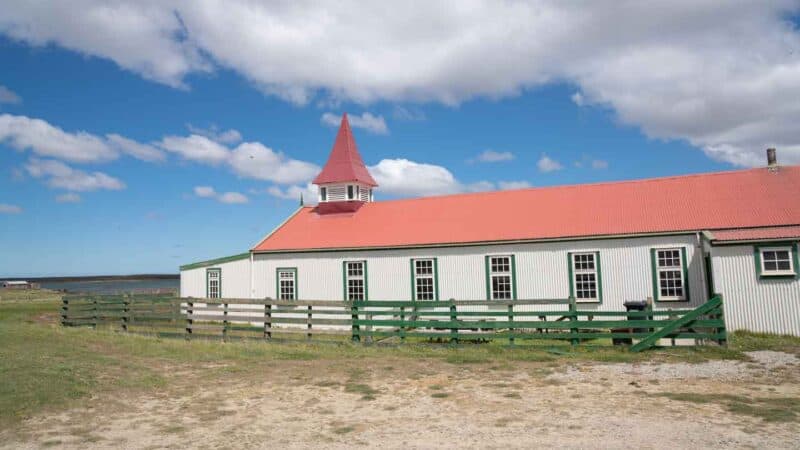 Goose Green Community Center Falklands War Museum Travel Guide and Itinerary