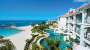 View front the rooms of Sandals Montego BAt Resort - Top rated Sandals resort