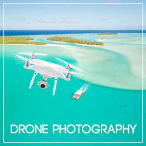 drone photo in the cook islands - Drone Photography Square icon image