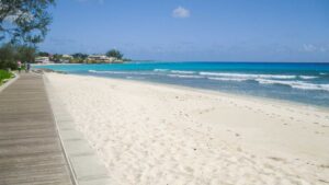 the boardwalk located in Hastings Barbados - best restaurants and things to do in Barbados