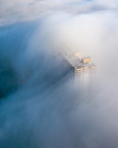 mist and fog rolling over the hotels in Panama City Beach - Top sights to see