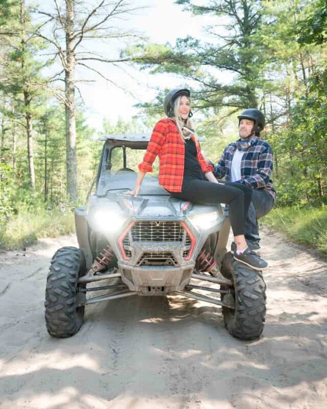 Three Bears Lodge Polaris Adventures Bear Bogging ATV Rentals Wisconsin 2