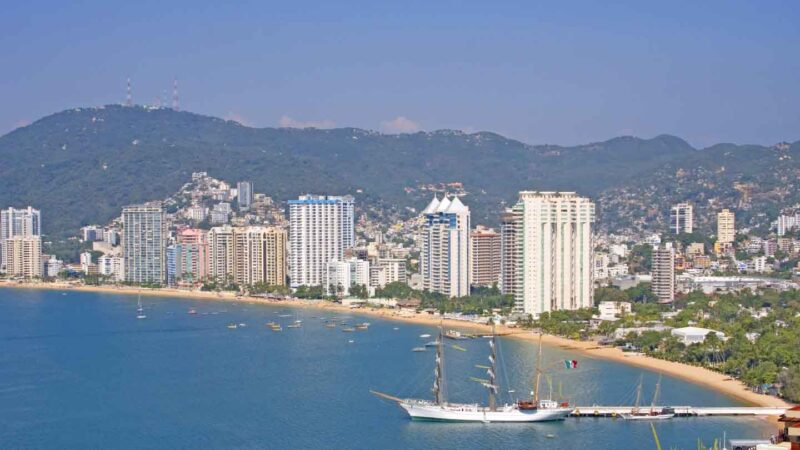 Acapulco skyline view
