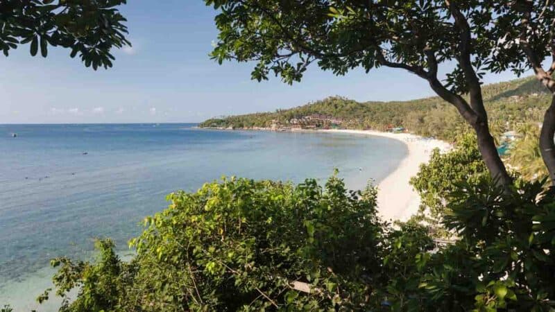 Haad Yao Beach in Koh Phangan Thailand