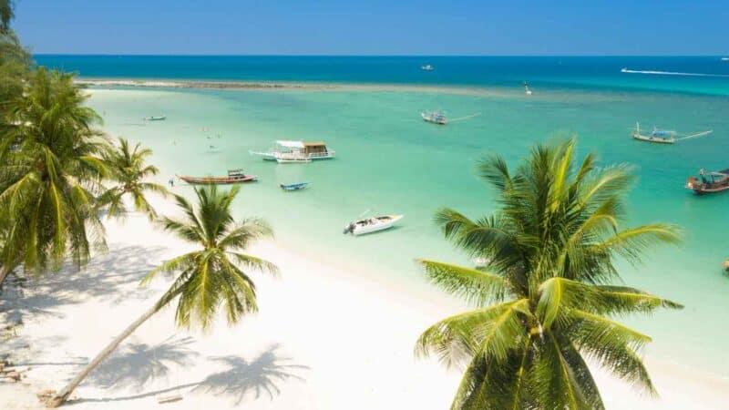 Malibu Beach Chaloklum Bay Thailand