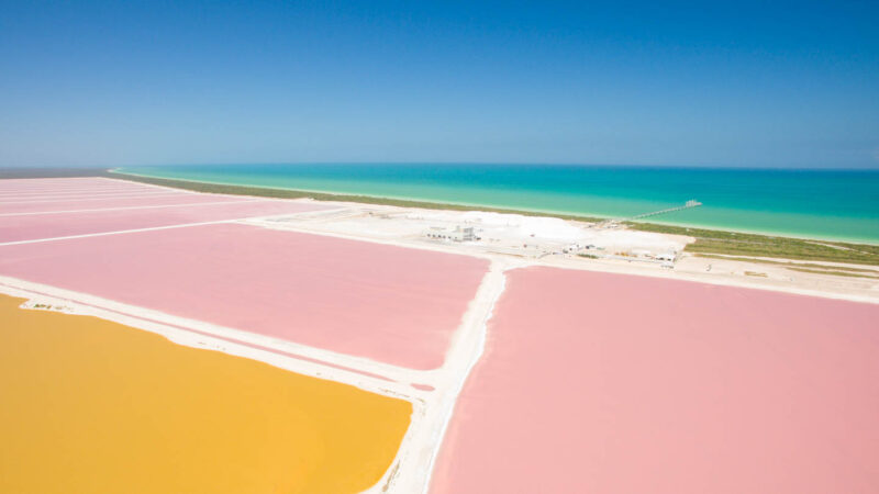 Pink Lakes Mexico - Las Coloradas - Things to do near Cancun Mexico