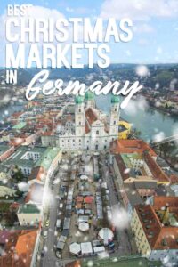 Pinterest Pin for Christmas Markets in Germany - Top Christkindl Markets