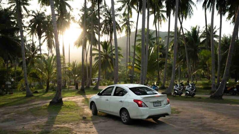 Rental car in Koh Phangan Thailand - Things to do