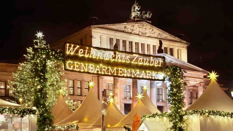 Weihnachtszauber Christmas Market in Berlin Germany