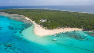 Aerial Photo of Daku Island - 3 Island Day trip from Siargao - Top things to do