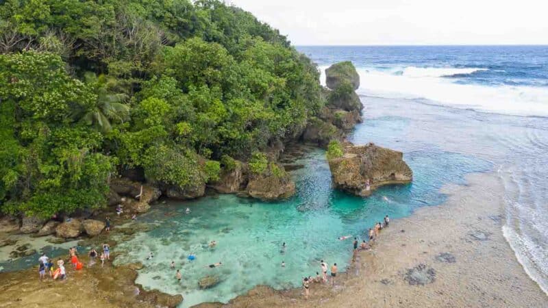 magpupungko rock pools siargao - Top Things to do