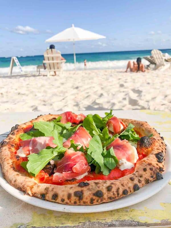 Posada margherita Tulum restaurant on the beach