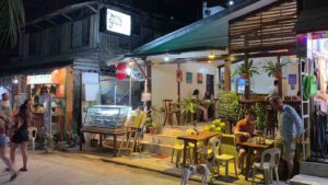 Exterior view of Maa's grill - best restaurants in El Nido Palawan