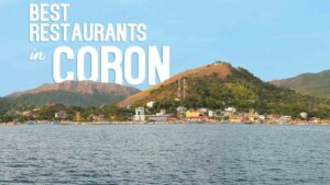 view of Coron Town in the Philippines - Top rated restaurants