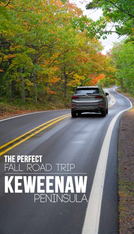 Keweenaw Peninsula Road Trip Fall Pin