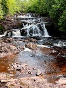 Copper Falls State Park Wisconsin Waterfall
