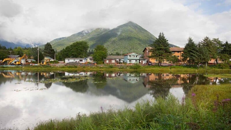 Sitka Alaska reflections