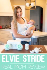 Elvie Stride Review mom pin