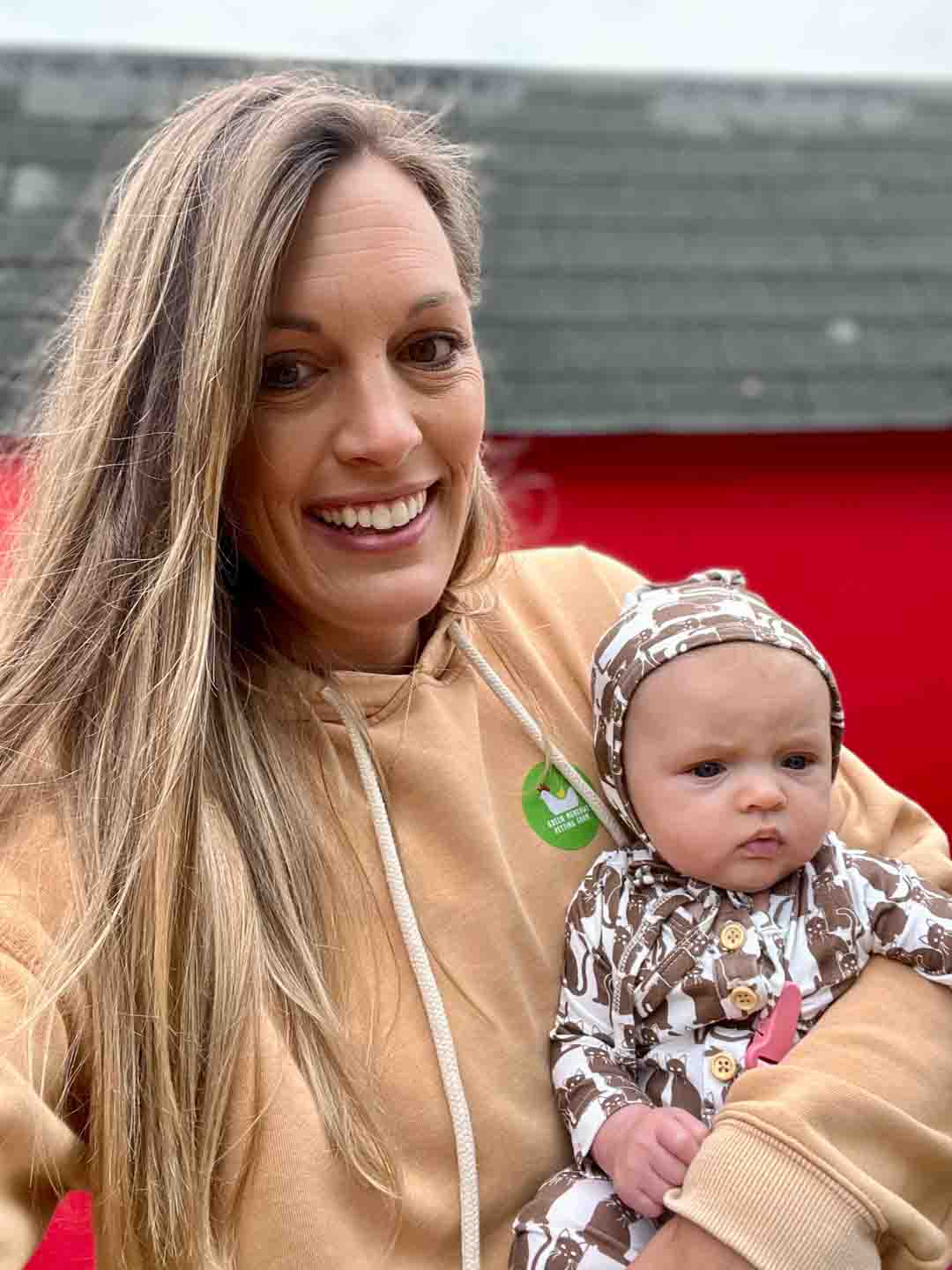 Kate Quinn Bamboo Baby Clothing GETTING STAMPED