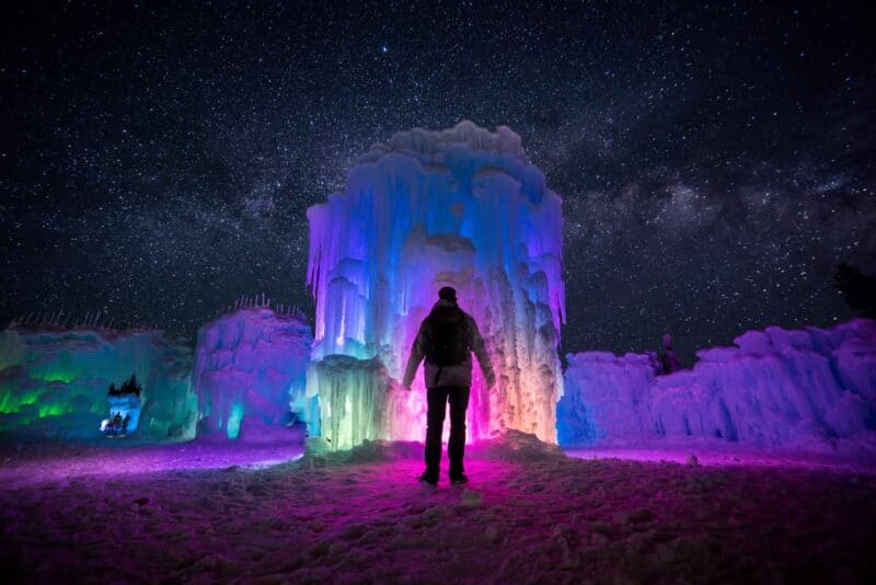 Explore the Ice Castles